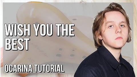 How to play Wish You The Best by Lewis Capaldi on Ocarina (Tutorial)