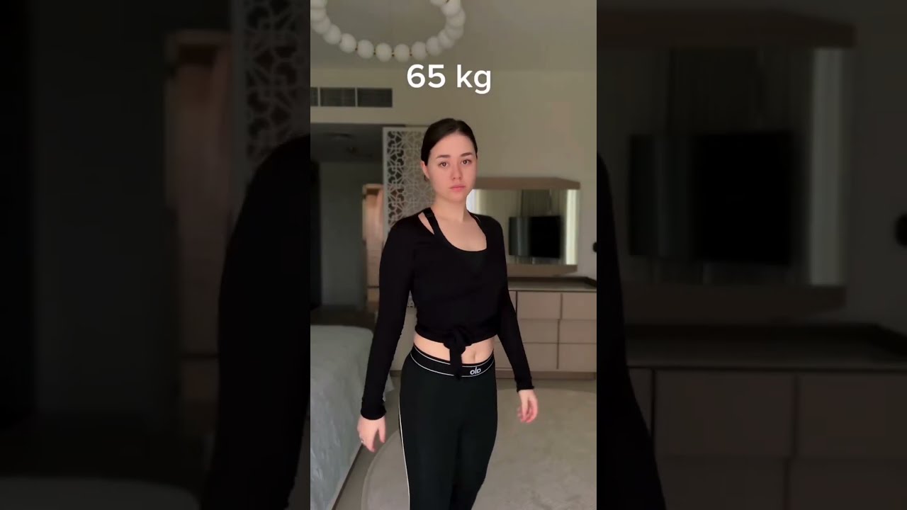 From 80 kg to 65 kg ✨ 