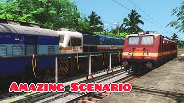 Variety Scenario First Time in Railwork 2022 | AI Traffic Automatically Uncoupling!