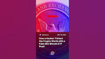 How A Hacker Tricked The Crypto World With A Fake SEC Bitcoin ETF Post BitGalactic News 