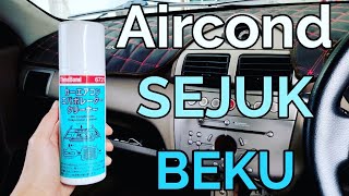 Aircond Panas Jangan Servis Dulu ! RM98 Spray Threebond Sejuk Beku