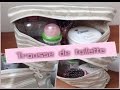 Couture trousse de toilette