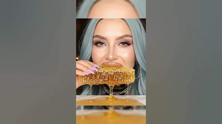 Eating Delicious Honeycomb 🍯 - Relaxing ASMR Sounds #asmr