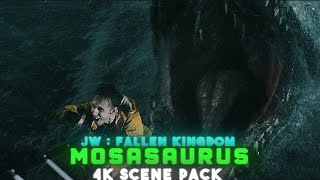 Mosasaurus 4K Scene Pack • Jurassic World Fallen Kingdom 