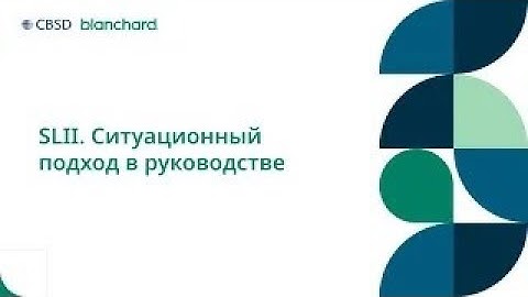 Вадим Бобров, тренер-эксперт CBSD, фрагмент тренинга Ситуационное руководство. Бланшар.