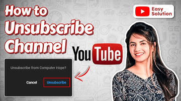 How to unsubscribe Youtube channel 2024 (Simple Solution)