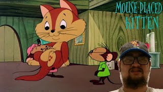 Looney Tunes Mouse-Placed Kitten 1959 First Time Watching Mice Adopt A Cat?