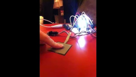 FSR Controls LED Brightness