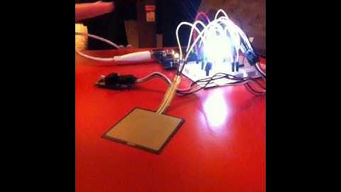 FSR Controls LED Brightness