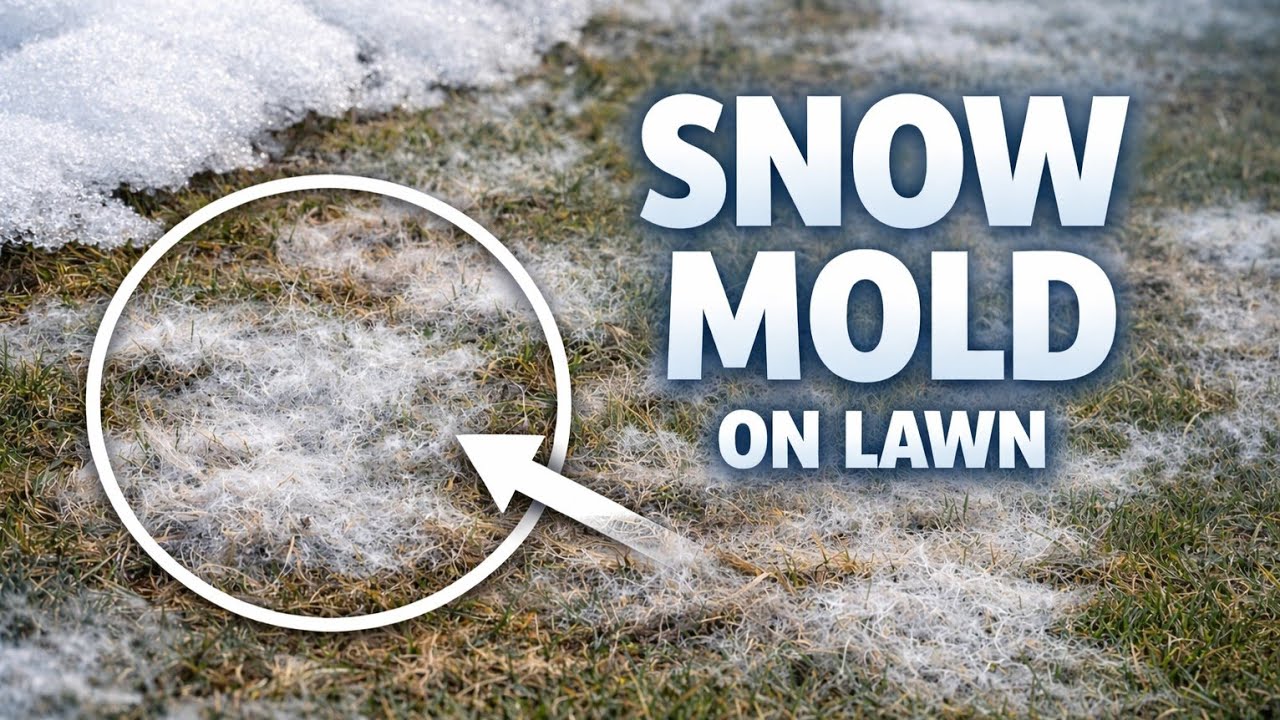 Снежная плесень — почему она появляется после зимы.