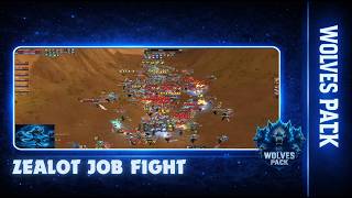 [Neon Online] WolvesPack Guild & Union Destroyed gbots in The First Zealot's Job Fight