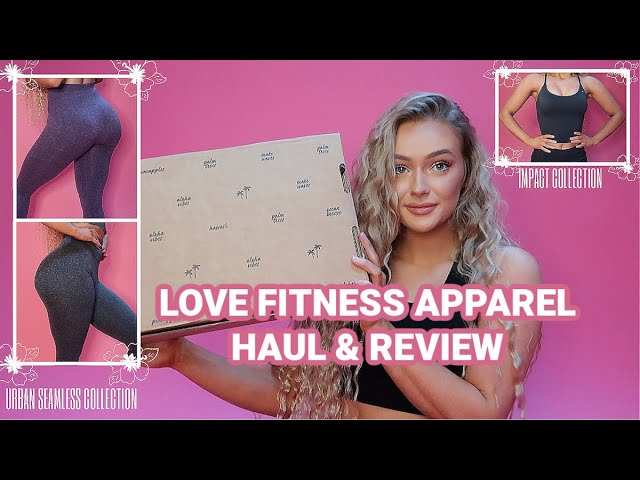 LOVE FITNESS APPAREL HONEST CLOTHING TRY ON HAUL & REVIEW