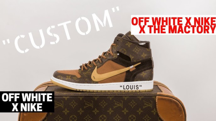 Custom Louis Vuitton x Air Jordan 1 Highs & Lows by The Shoe
