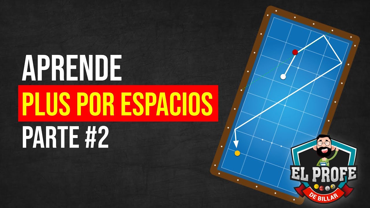 APRENDE a jugar TRES BANDAS con el sistemas plus por espacios