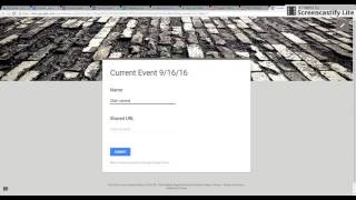 Submit a Current Event