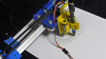 DIY XY Plotter drawing machine that can be made under $ 100 (11)