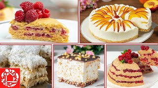 5 Cakes Without Baking! The Fastest and Easiest Recipes!