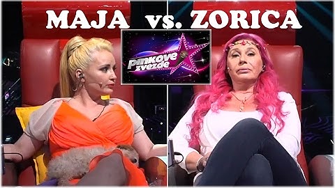 Maja Nikolić VS Zorica Brunclik - “Ovo nije parlament, ovo je zabavni šou-program” (Pinkove Zvezde)