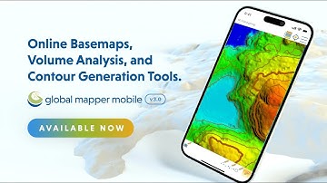 Jump into Data Collection and Contour Creation with Global Mapper Mobile v3.0