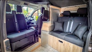 Rock n roll bed and Swivel seat in a FORD Transit custom