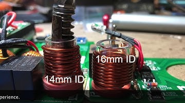 Comparison of Fluxer Heaters new, hotter 14mm heating coil vs the standard, cooler 16mm coil