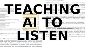 How Scientists Are Teaching AI to Actually Follow Complex Instructions