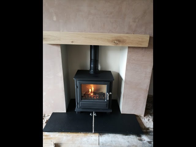 Clock Blithfield 5kW Stove Installation Timelapse - YouTube