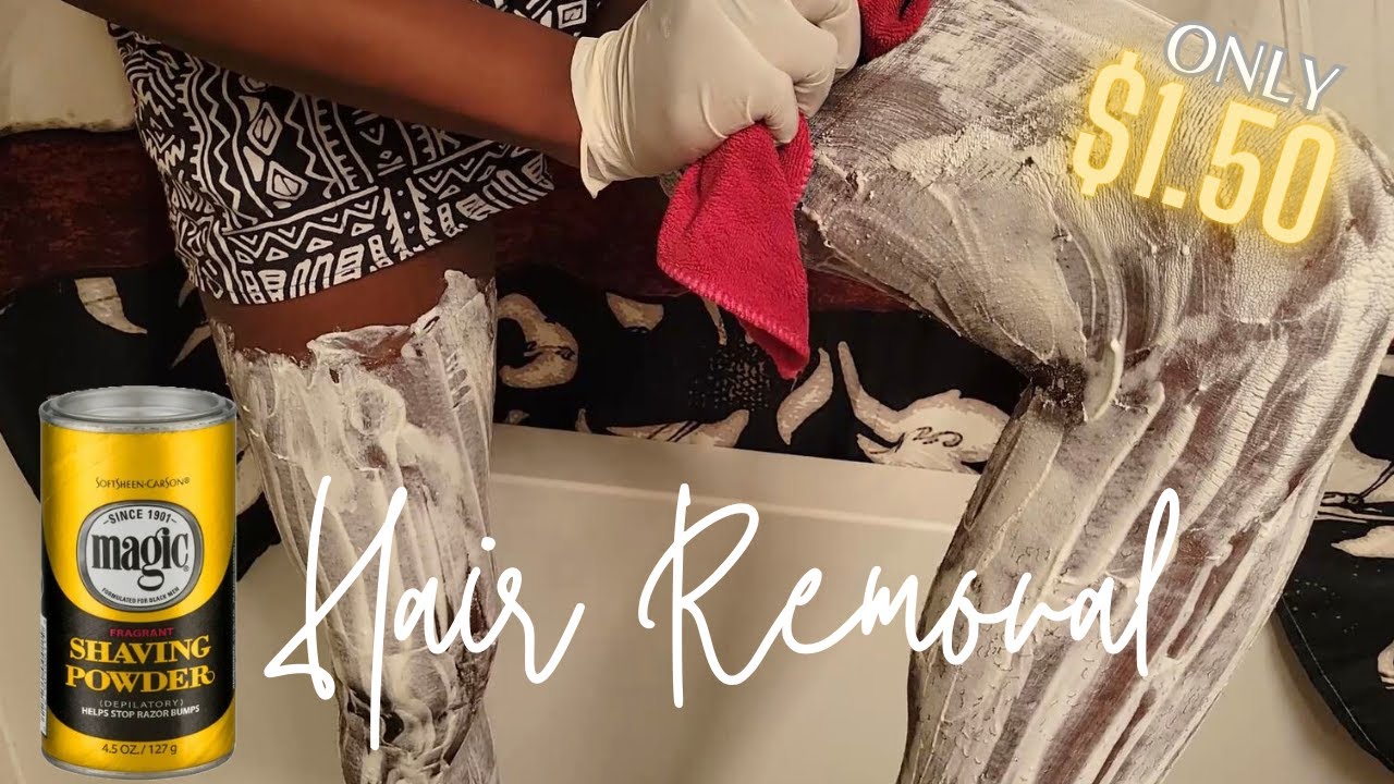 Magic Shaving Powder Hair Removal Review + Results YouTube