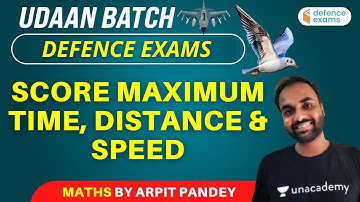 Score Maximum Time, Distance & Speed L-3 | Maths | Target CAPF/AFCAT/CDS 2021 | Arpit Pandey