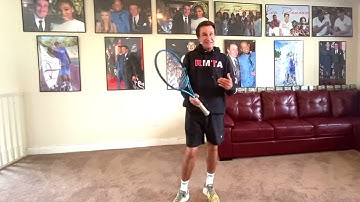 Uncanny corrective technique on the forehand! Experiment! Watch this! - Rick Macci