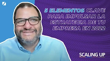 ¿Cuáles son los 5 6 elementos más importantes de la estrategia de su empresa?