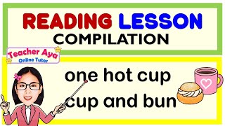 Reading Lesson for Kids | Reading Compilation | Teacher Aya Online Tutor