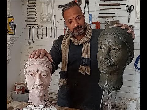 فيديو: كيفية صنع تمثال من الجبس