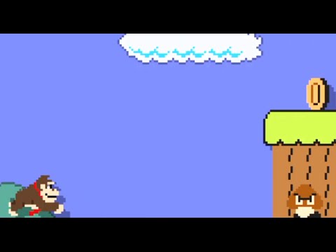専用: ドンキーコング リターンズ+マリオメーカー マリオメーカー2】初代ドンキーコングの再現度が高すぎたww