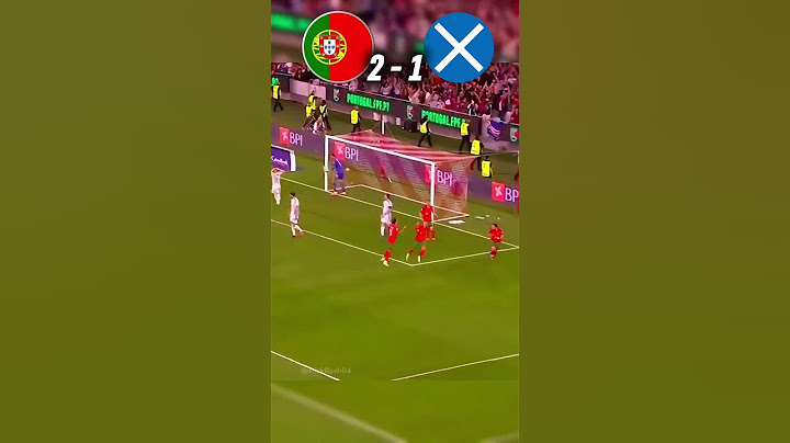 Full Goall Portugal Vs Scotland 2-1 highlight  #portugal #football #soccer #ronaldo #edit #fyp