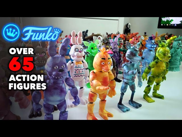 FNAF Five Nights At Freddys Action Figures 6' Funko lot some