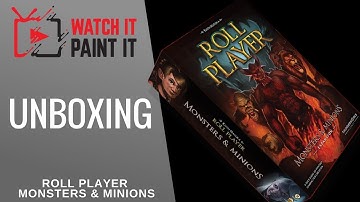 Roll Player : Monsters & Minions  - Unboxing