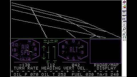 Flight Simulator I  - Apple II