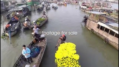 CHỢ NỔI CÁI RĂNG BY FLYCAM - OFFICIAL