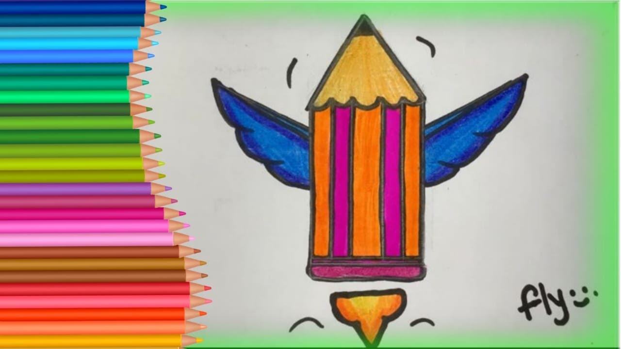 how-to-draw-a-cartoon-pencil-pencil-drawing-easy-step-by-step