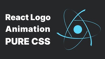 How To Create React Logo Animation with Pure Css | Css Art