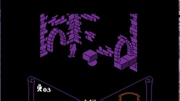 Knight Lore - Commodore 64 - Dream64 v0.72b emulator