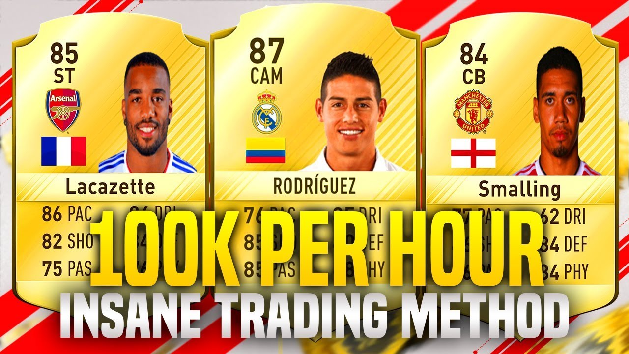 BEST TRADING METHOD IN FIFA 17 !!!!!!!! 100K PER HOUR !!!!!!!! ( FIFA ...