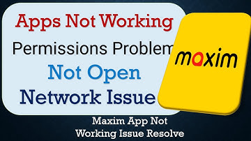 How To Fix Maxim App not working | Not Open | Space Issue | Network & Permissions Issue