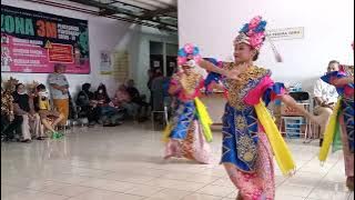 Tari Lenggok Lentik Betawi - Kegiatan Donor Darah & Bazar UMKM Rusunawa KS Tubun