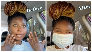 Quarantine Makeup In The Car | My Hands Are Darker Than My Face?? | Sekoya Hicks