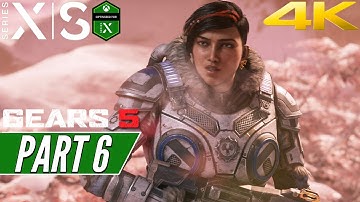 GEARS 5 (XBOX SERIES X) Walkthrough Gameplay 4K 60FPS [PART 6] - No Commentary