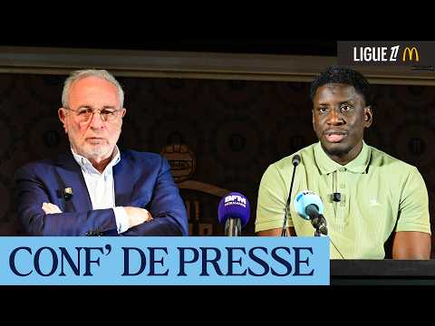 🎙️ La Conférence de presse de Demba Ba