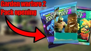 Garden warfare 2 pack opening 600K + coins