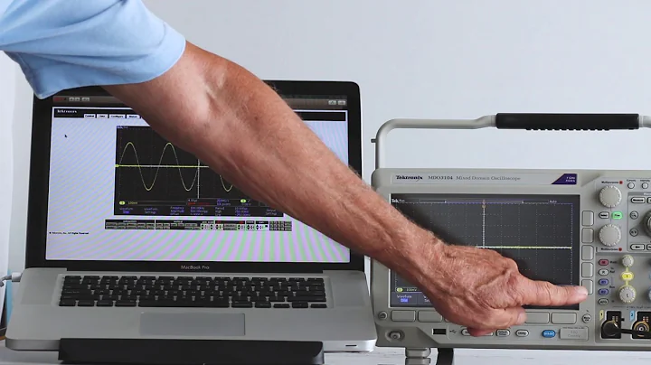 Connecting a Tektronix MDO 3000 Series Oscilloscope to a Local Area Network